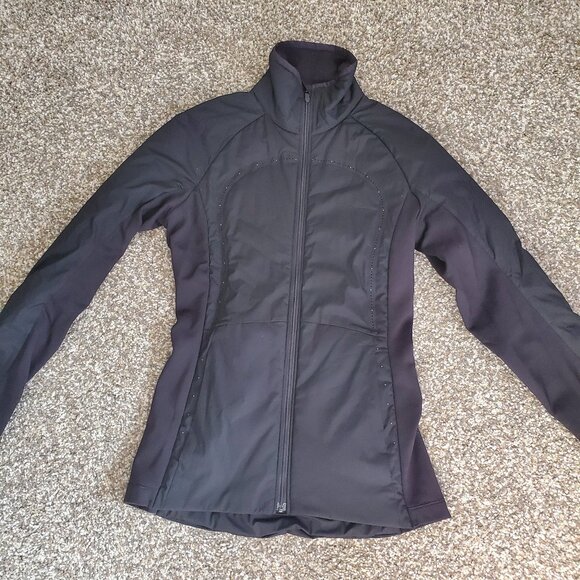 Lululemon Run For Cold Jacket *Primaloft Stretch Glyde - Black - Size 2